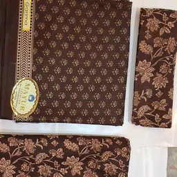 abcd Unstitched Pure Cotton Salwar Suit Material Floral Print image 2