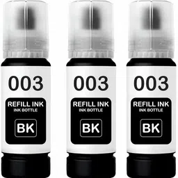 HV Cartridges 003 Black Refill Ink for L3110,L3150,L3250,L3252,L3115,L3116 Printer 3PC Black Ink Bottle-image-39