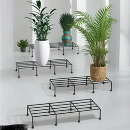 aquaplant A1 export Modern Metal Floor Flower Stands Plant Container Set image 1