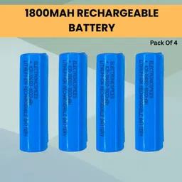 sacro Rechargeable 1800Mah Lithium-Ion For Light Speaker Pack of 4Q169 Battery-picture-28