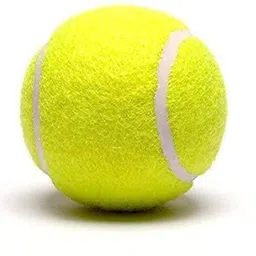 ds mrt Tennis Balls,Cricket ball Pack of 3, Yellow, Standard Size Tennis Ball image 2