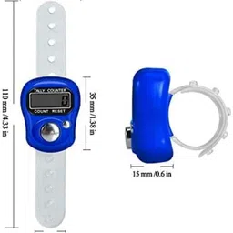 homkiora Finger Tally Counter for Lap with 5 Digit LCD Display Digital Tally Counter image 4