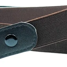 hridhaan Women Casual, Evening, Formal Brown Artificial Leather, Fabric Belt-picture-18