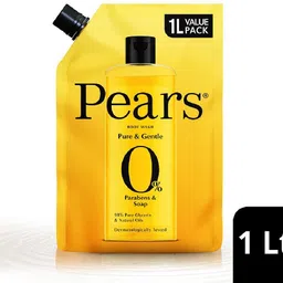 pears Pure & Gentle Refill Pouch 1 Ltr image 1