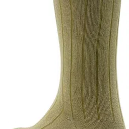 peter england Men Solid Calf Length image 4