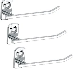 plantex Dream High-Grade Stainless Steel Napkin Ring/Towel Ring/Napkin Holder/Towel Hanger/Bathroom Accessories (Pack of 3) Chrome Finish Towel Holder-picture-26
