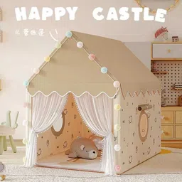 mayraenterprise Happy Castle Tent House for Kids-picture-10