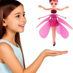 blimzo Flying Fairy Doll | Hand Sensor Rechargeable Toy with 3D Light | Pack 1-picture-37