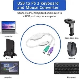 NEXZIA USB-PS/2 Adapter USB Adapter image 2