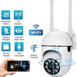 SKY HUB Smart HD Home Net CCTV Wifi Wireless Camera Night Vision 1080P Security Camera image 2