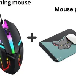 rssh creation Mouse pad and Mouse Combo Pack Non Slip Base Dual Sided Mousepad-picture-43