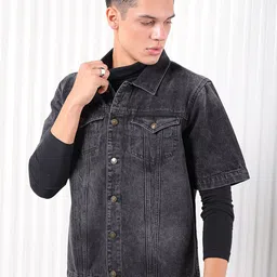 the indian garage co. Men Solid Jacket image 3