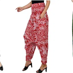 narnari Printed Rayon Women Harem Pants-picture-27