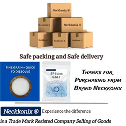 neckkonix Epsom Bath Salt For Relaxation Muscle Relief Bath & Feet Soak image 3