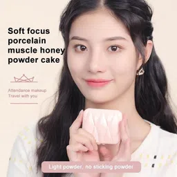 myeong 5 In 1 Face Powder Compact image 2