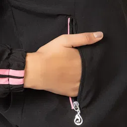 Xohy Solid Women Wind Cheater image 4