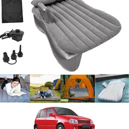Silver Inflatable Car Bed Travel Car,Camping,Swimming-Zen Maruti Suzuki 2004 Waterproof & Premium Finish Car Inflatable Bed-image-4