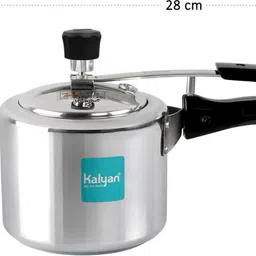 kalyan Classic Blue Series | Inner Lid | Induction Base | 1.5L Pressure Cooker 1.5 L Pressure Cooker image 3