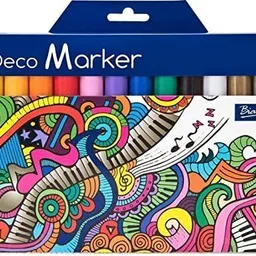 bluedeal Acrylic Paint Marker Pens 12 Colors Medium Point Tip Art Markers-picture-48