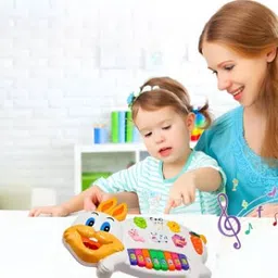 hornflow Rabbit Piano Toy with Flashing Light & (IND*104078)Sound image 5