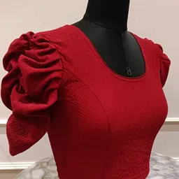 atibha fashion Round Neck Women Blouse-picture-11