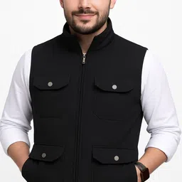 nicehug Men Solid Casual Jacket-picture-24