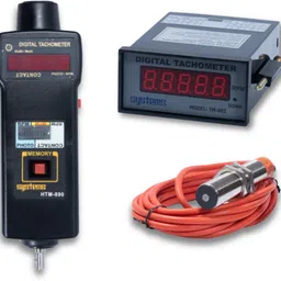 systems tech HTM 890 Photo Contact + TM 802 Digital Panel Mount Tachometer Digital Multimeter-picture-14