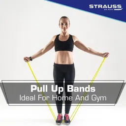 strauss Resistance Exercise Band for Chin Ups | Strength Training| Stretching | Pull Ups Resistance Band image 2