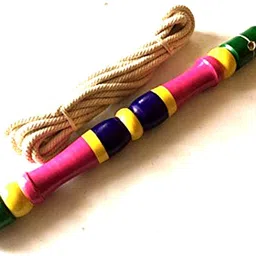 retailcharms Traditional Thottil Kambu/Wooden Cradle Stick with rope-picture-25