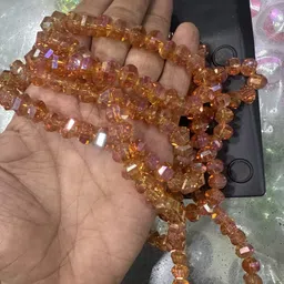 arhambeads 10mm watermelon crystal beads(one string contains 60 beads) image 3