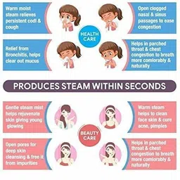 Monex Steamer Facial Steam Cold and Cough Inhaler Steam Vaporizer image 5