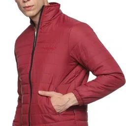 ryker Men Solid Bomber Jacket image 3