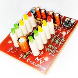 m v collection STEREO 10 LED VU METER SOUND LEVEL INDICATOR FOR AMPLIFIERS Electronic Components Electronic Hobby Kit image 2