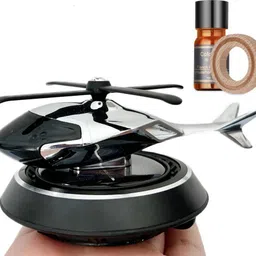 partizano Solar Powered Car Perfume Diffuser Helicopter Design, For Car Dashboard multicol Diffuser-picture-25