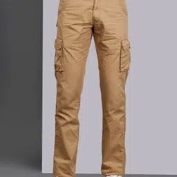beevee Solid Men Cargos-picture-26