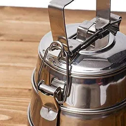 leroyal 3 Tier Pyramid 3 Containers Lunch Box image 2