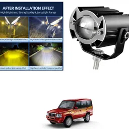 prtek 15W G15 Mini LED Dual-Lens Yellow/White Spot & Marker Light X227 Car Fancy Lights-picture-36