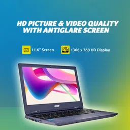 Acer One 11 Intel Celeron Dual Core N4500 - (8 GB/256 GB SSD/Windows 11 Home) AO 11 Z8-284 Thin and Light Laptop image 3