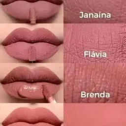 wahira 4 Pieces Nude Color Lipstick || Nude Edition || Matte Lipscream image 2