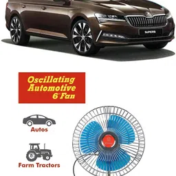 Oscillating Fan 6 Inch 12V Automotive For Car/Truck/Auto rickshaw-PKN1127 Car Interior Fan-image-56