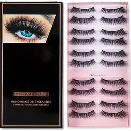 imagic FAKE EYELASHES HANDMADE & PREMIUM SYNTHETIC FIBER image 1