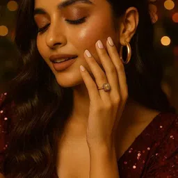 rm brightbeauty 2025 Stainless Steel Crystal Gold Plated Ring image 4