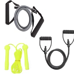 Set3|Single,Plastic Resistance Band Pencil Skipping Rope BodyStretching,Exercise Fitness Accessory Kit Kit-image-24