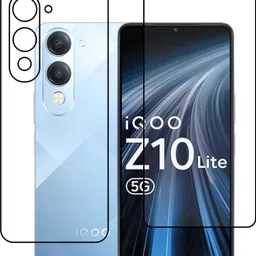 chakoor Front and Back Tempered Glass for IQOO Z10 LITE 5G image 1