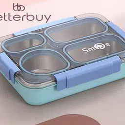 better buy 100% Leak-proof sealed Individual 4 Containers Lunch Box-picture-17