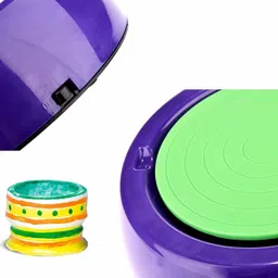 nishchal Electric Battery Operated Pottery Wheel Set Clay Pot Making Machine Game POT_41 image 5