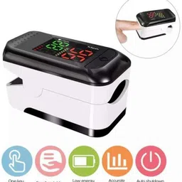 curecheck SO 811-C Oxygen Saturation Monitor, Heart Rate and SpO2 Level Oxygen Meter Pulse Oximeter image 4