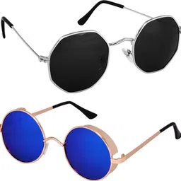 aquila UV Protection, Gradient Round Sunglasses (51)-picture-12