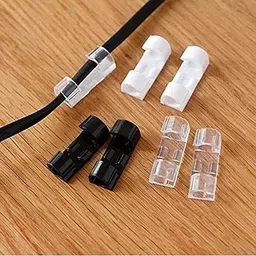 Wonder Work 20 Pcs Cable Clips With Strong Self-adhesive Cord Management for Wire Holder Cable Protector-picture-13