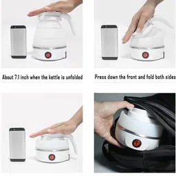 fek Travel Folding Electric Kettle 100-240V | Fast Boiling, Beautiful Design Electric Kettle image 4